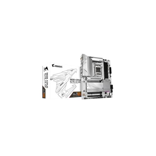 4719331859374 - B650 AORUS ELITE AX ICE Mainboard Sockel (PC) AMD AM5 Formfaktor (Details) ATX Mainboard-Chipsatz AMD® B650