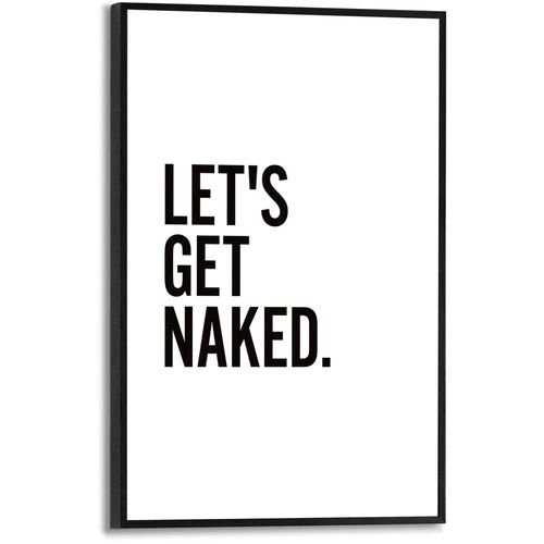 8714597615197 - Poster REINDERS Quote Bilder Gr B H T 20 cm x 30 cm x 16 cm schwarz (schwarz weiß) Poster