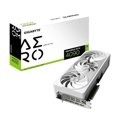 4719331312916 - GV-N4090AERO OC-24GD Gigabyte RTX4090 AERO OC          24GB GDDR6X HDMI 3xDP GV-N4090AERO OC-24GD 4719331312916