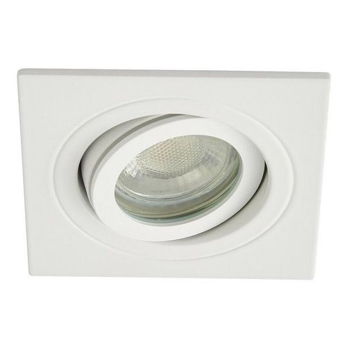 5020024519109 - Forum Lighting - Forum Cali Quadratisches kippbares Einbau-Downlight weiß IP65