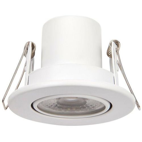 5017588082941 - Saxby Lighting - Saxby Shieldeco 500 cct neigbares Licht 5 w Einbau-Downlight mattweiß lackiert