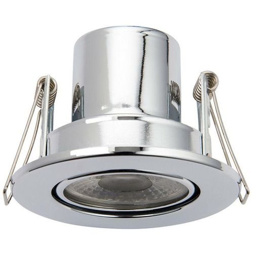 5017588082972 - Saxby Lighting - Saxby Shieldeco 500 cct neigbares Licht 5 w Einbau-Downlight Chrom-Effektplatte