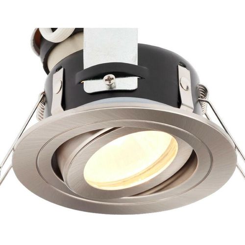 5020024516962 - Wholesale Domestic - Forum Cali Rundes neigbares Einbau-Downlight satiniertes Chrom IP44