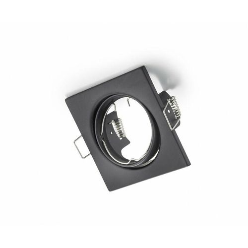 8055303611561 - Iperbriko - Jura Square Einbaustrahler 1xGU10 Schwarz 8x8 cm Trio Lighting