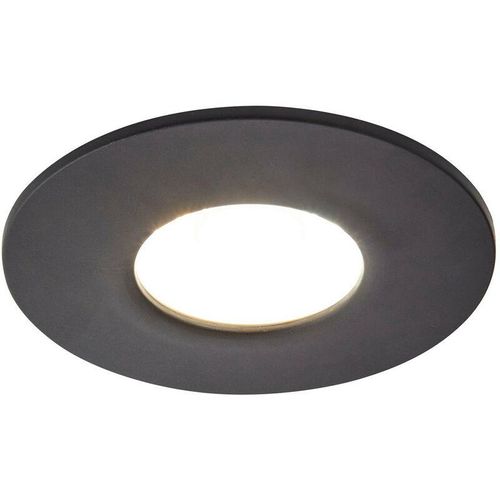 5020024523021 - Forum Lighting - Forum Rhom cct FireRated LED-Einbau-Downlight Satin Black IP65