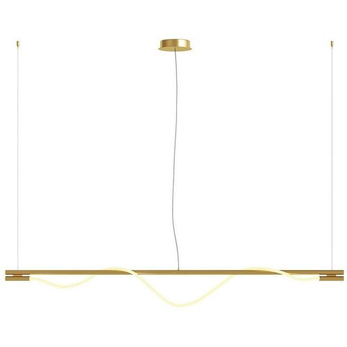 4099776030638 - Tau Moderne Stab-Pendel-Deckenleuchte Gold 180cm Integrierte led 3000K - Maytoni