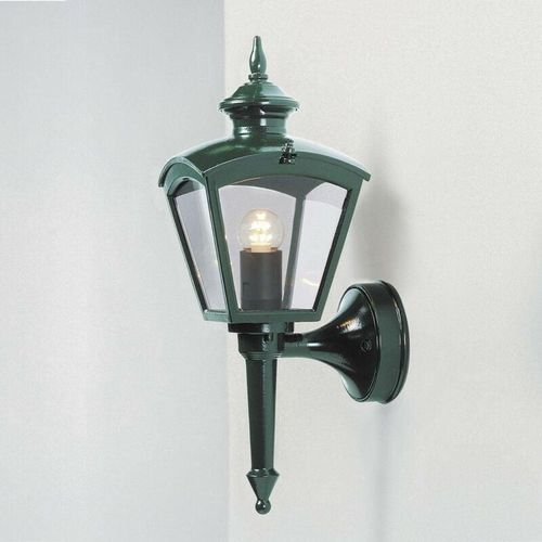 7318304806000 - Konstsmide Lighting - Konstsmide Cassiopeia Outdoor Classic Lantern Wandleuchte Glänzend Grün IP23