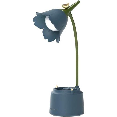 9075289919085 - Kinsi - LED-Schreibtischlampe für Kinder usb Leselampe mit einstellbarem Licht und Touch-Sensor (Blau)