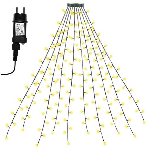 9441000372437 - Vingo - 280 led Lichterkette Innen Hochzeit 28m Weihnachtsbaum Aussen Sterne Tanzhalle Warmweiß - Warmweiß