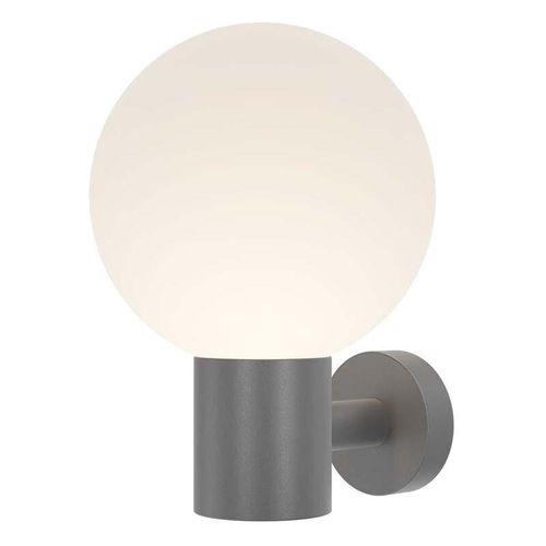 4262431058340 - Wandlampe Wandleuchte Außenlampe Hauswand Eingang Wetterfest grau E27 Höhe 28cm