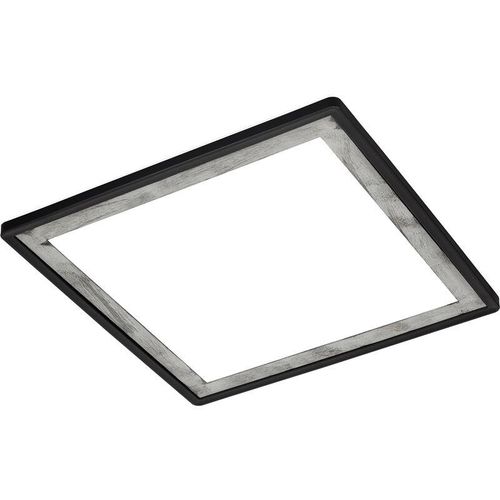 4002707428411 - Briloner Leuchten SLIM DECO LED LED Panel 1x LED Fernbedienung 18 W 2400 lm Kunststoff Schwarz-Silber