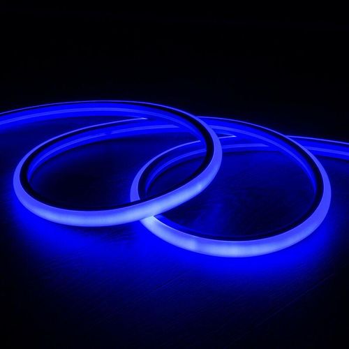 8445044059867 - Ledkia - LED-Streifen Neon 75 W m Dimmbar 220V ac 120 LED m Halbrund 180º Blau IP67 nach Mass Schnitt alle 100cm 180º 11m 8445044059867 - Ledkia - LED-Streifen Neon 75 W m Dimmbar 220V ac 120 LED m Halbrund 180º Blau IP67 nach Mass Schnitt alle 100cm 180º 11m