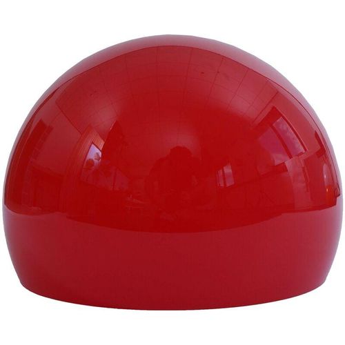 4057651619835 - - Lampenschirm 106 für Bogen- und Pendelleuchte Ersatzschirm ø 40cm Kunststoff rot - red