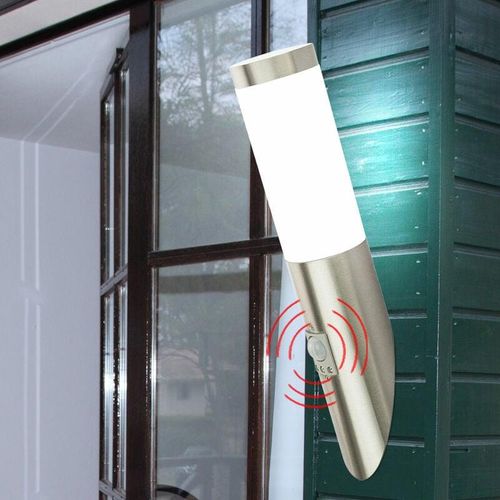 4260348816886 - Etc-shop - Außen Wand Lampe Garten Bewegungsmelder Leuchte Balkon Veranda Strahler im Set inkl led Leuchtmittel