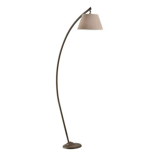 8030626531451 - Onli Lighting - Onli susi Bogen-Stehlampe brauner Stoffschirm