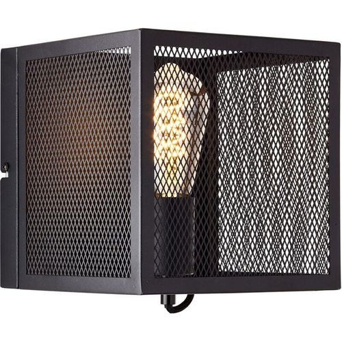 4004353409493 - Lampe Maze Wandleuchte 1flg schwarz korund schwarz 1x A60 E27 40 w - schwarz - Brilliant