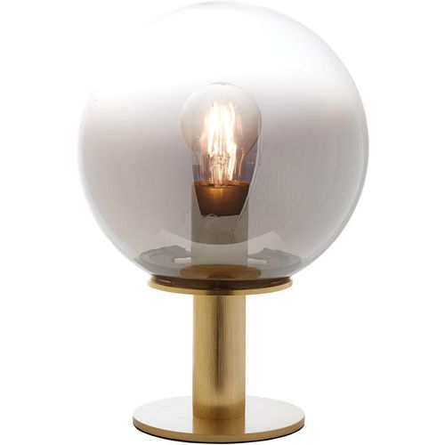 4004353397769 - Lampe Gould Tischleuchte gold rauchglas Metall Kunststoff gold 1x A60 E27 52 w - gold - Brilliant