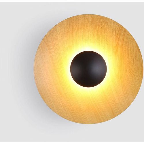 8435427150892 - Barcelona Led - LED-Wandleuchte im Design Larson - 8W Farbe Negro - Madera - Negro - Madera