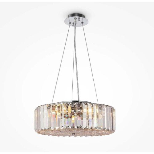 4262431053260 - - Pendelleuchte Hängelampe Deckenlampe Esszimmerlampe Chrom Küchenlampe d 40 cm