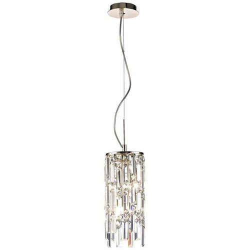 5055487425087 - Inspired Lighting - Inspired Diyas - Maddison - Deckenanhänger Zylinder 2 Licht G9 Roségold Kristall 5055487425087 - Inspired Lighting - Inspired Diyas - Maddison - Deckenanhänger Zylinder 2 Licht G9 Roségold Kristall