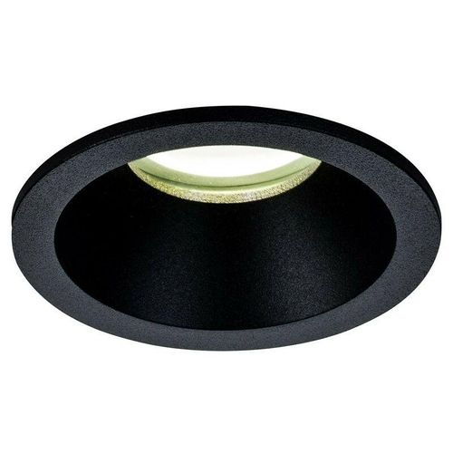 8435153268113 - Inspired Mantra - Comfort IP - GU10 Downlight Round 1 x GU10 (max 12 W) IP54 Mattschwarz