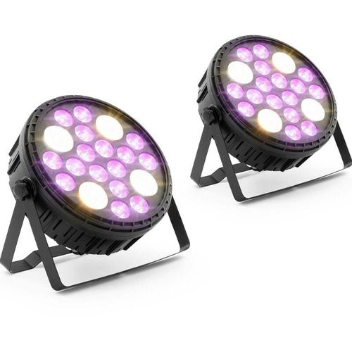 4062859158383 - - 2 PAR-Scheinwerfer Disco-Licht Partylicht Partybeleuchtung rgbw 16 led 120 w