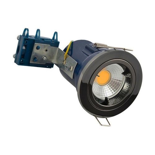 5020024513831 - Forum Lighting - Forum Yate Einbau-Downlight Schwarz Chrom