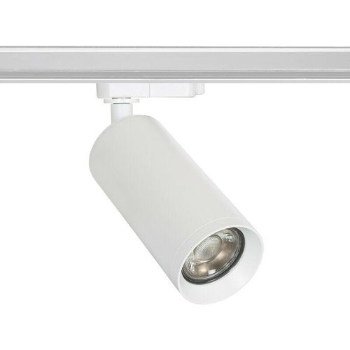 8445044063567 - Ledkia - LED-Strahler Ágata Multiwinkel 3-Phasenstromschiene 10-50° für GU10-Glühbirnen Weiß10º - 50º55 mm