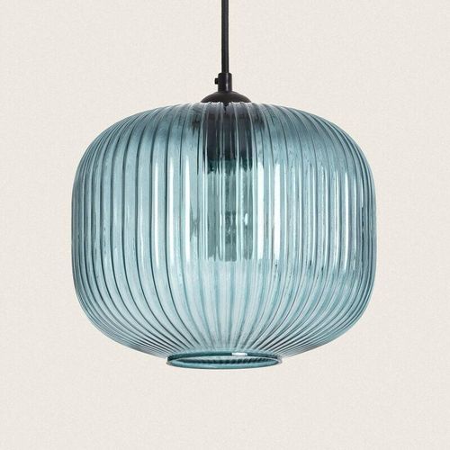 8445044107315 - Ledkia - Lámpara Colgante Cristal Modra Blau