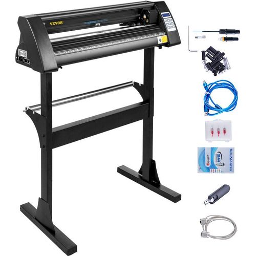 0840349950785 - Vevor - 28 Zoll Vinyl cutter Vinyl Cutter Plotter Maschine 720mm Dunkel Vinyl Schneideplotter 630 mm Schneidbreite Cutting Plotter Device Schneider 0840349950785 - Vevor - 28 Zoll Vinyl cutter Vinyl Cutter Plotter Maschine 720mm Dunkel Vinyl Schneideplotter 630 mm Schneidbreite Cutting Plotter Device Schneider