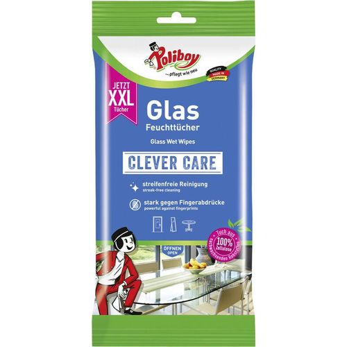 4016100160212 - Glas Feuchttücher xxl 24 Tücher Reinigungstücher - Poliboy