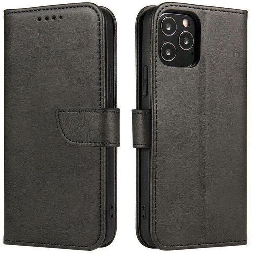 4255698248555 - Cofi 1453 - Premium Magnet Case Buch Tasche Schutzhülle aufklappbare Hülle Standfunktion Zubehör kompatibel mit Samsung Galaxy M54 Schwarz - Schwarz