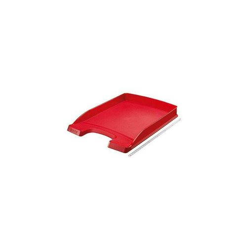 4002432374830 - LEITZ Briefablagen LEITZ Flacher Briefkorb rot DIN A4 Rot