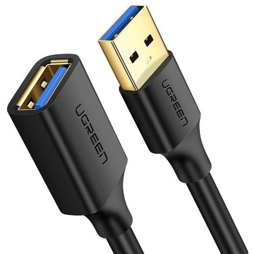 4255698274110 - Kabelverlängerungskabel usb 30 (weiblich) - usb 30 (männlich) Adapter 1m schwarz - Ugreen