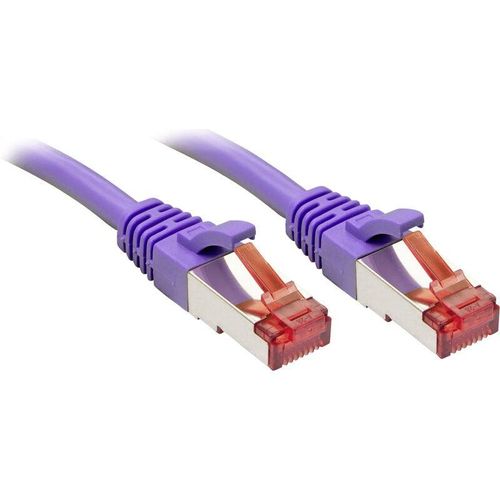 4002888478281 - 47828 RJ45 Netzwerkkabel Patchkabel cat 6 s ftp 1000 m Violett mit Rastnasenschutz 1 St - Lindy