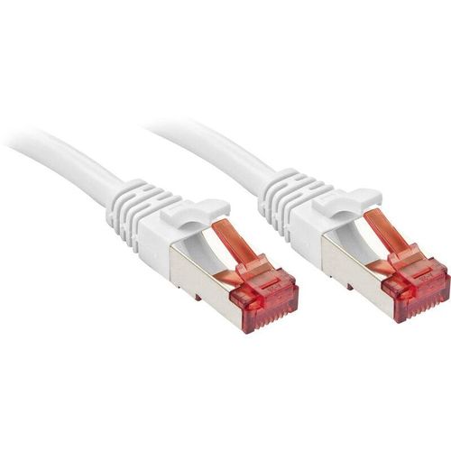 4002888477987 - LINDY 47798 RJ45 Netzwerkkabel Patchkabel CAT 6 S FTP 1000 m Weiß mit Rastnasenschutz 1 St