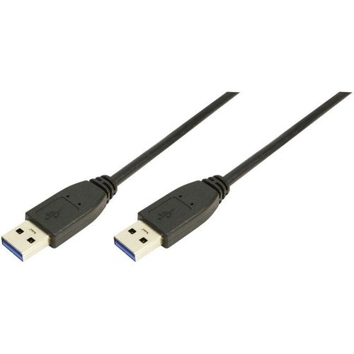 4052792001037 - USB-Kabel usb 32 Gen1 (usb 30   usb 31 Gen1) usb-a Stecker usb-a Stecker 300 m Schwarz - Logilink