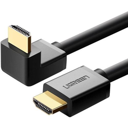 6957303811731 - Gewinkeltes hdmi Kabel (90°) 4K schwarz 2m - Ugreen