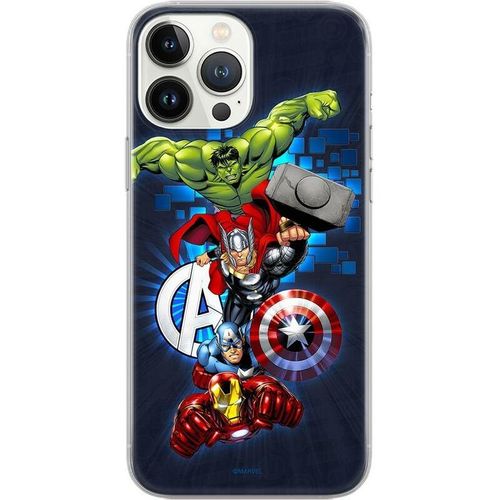 4255698244403 - - Handyhülle 001 Marvel Full Print Marineblau kompatibel mit Realme C55