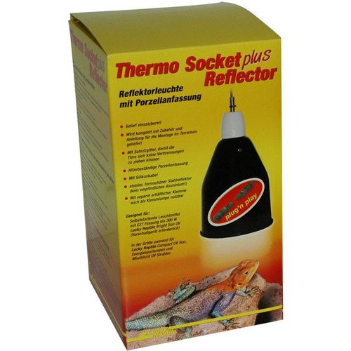 4040483632233 - Thermo Socket plus Reflector mit Steckverbinder - groß - Lucky Reptile