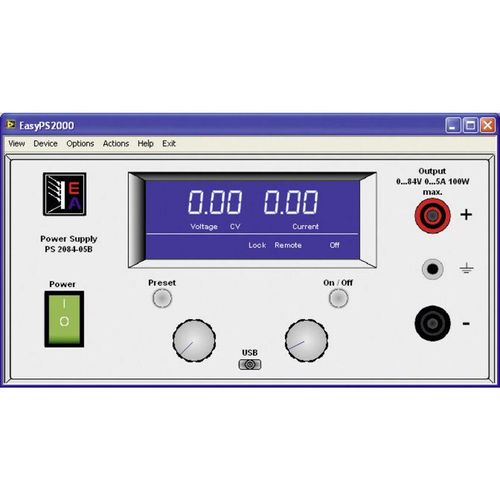 4016138692945 - EasyPS2000B Software Passend für Marke (Steckernetzteile) ea Elektro-Automatik - Ea Elektro Automatik