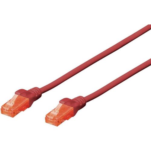 4016032372028 - ROT - Digitus DK-1612-030 R RJ45 Netzwerkkabel Patchkabel cat 6 u utp 300 m verdrillte Paare 1 St