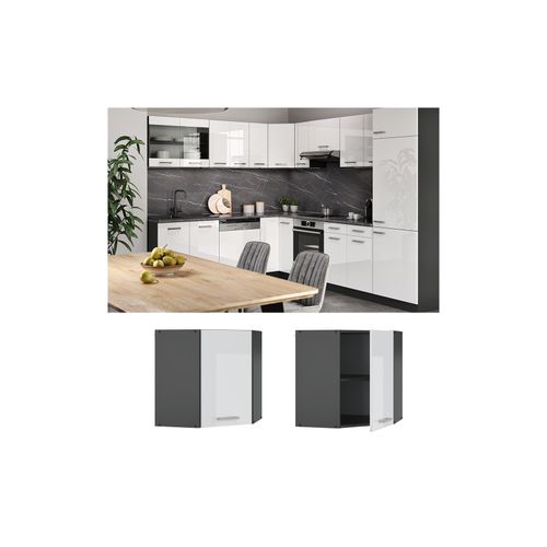 4251421956162 - VICCO Küchenschrank Hängeschrank Eckhängeschrank 57 cm R-Line Anthrazit 4251421956162 - VICCO Küchenschrank Hängeschrank Eckhängeschrank 57 cm R-Line Anthrazit