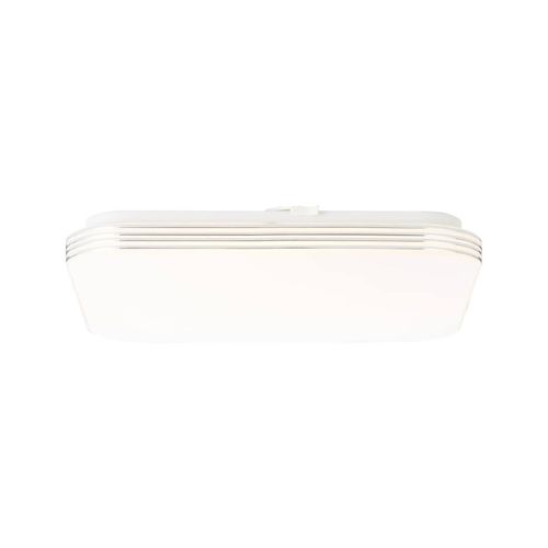 4004353343292 - BRILLIANT Lampe Ariella LED Wand- und Deckenleuchte 34x34cm weiß chrom 1x 24W LED integriert (1900lm 3000K) Energiesparend und langlebig durch LED-Einsatz