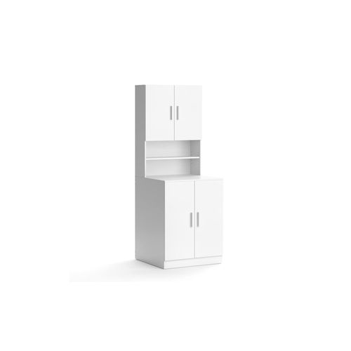 4251421947870 - Waschmaschinenschrank Liana weiß Badschrank Hochschrank Badregal Überbau 4251421947870 - Waschmaschinenschrank Liana weiß Badschrank Hochschrank Badregal Überbau