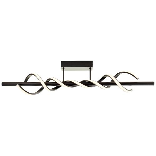 4004353411724 - Amalie led Deckenleuchte 95cm schwarz Metall Kunststoff 1x led integriert 20 w (Lichtstrom 2600lm Lichtfarbe 3000K) - Brilliant 4004353411724 - Amalie led Deckenleuchte 95cm schwarz Metall Kunststoff 1x led integriert 20 w (Lichtstrom 2600lm Lichtfarbe 3000K) - Brilliant