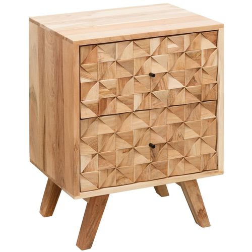 4250950286375 - Nachtkonsole rewa 44x61x35cm Akazie Massivholz Nachtschrank hoch Nachtkommode Boxspringbett Nachttisch Schubladen Nachtkästchen Nachttischschrank 4250950286375 - Nachtkonsole rewa 44x61x35cm Akazie Massivholz Nachtschrank hoch Nachtkommode Boxspringbett Nachttisch Schubladen Nachtkästchen Nachttischschrank