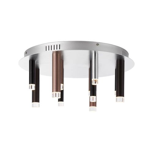 4004353342318 - BRILLIANT Lampe Cembalo LED Deckenleuchte rund 12flg braun Kaffee 12x 4W LED integriert 306lm 3000K In 3 Stufen über Wandschalter dimmbar Energiesparend und langlebig durch LED-Einsatz 4004353342318 - BRILLIANT Lampe Cembalo LED Deckenleuchte rund 12flg braun Kaffee 12x 4W LED integriert 306lm 3000K In 3 Stufen über Wandschalter dimmbar Energiesparend und langlebig durch LED-Einsatz
