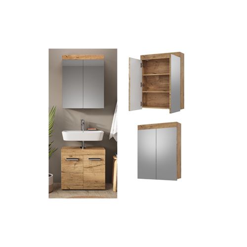 4251421996809 - Spiegelschrank Badspiegel Wandspiegel Luna Spiegel Badezimmer Badschrank 4251421996809 - Spiegelschrank Badspiegel Wandspiegel Luna Spiegel Badezimmer Badschrank