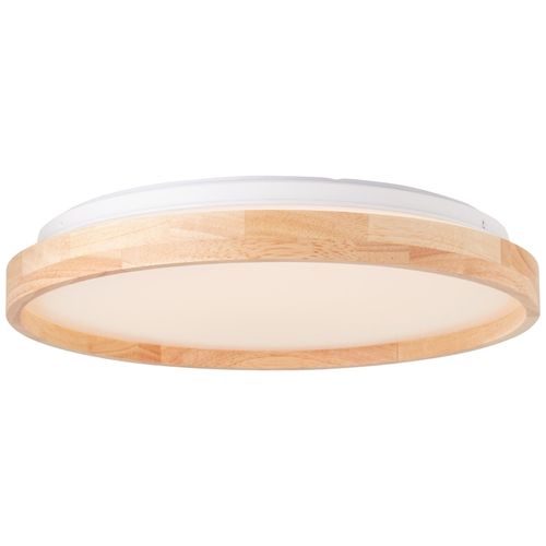 4004353411335 - Alson led Deckenleuchte 39cm holz hell weiß Metall Holz Kunststoff 1x 26 w led integriert (Lichtstrom 2500lm Lichtfarbe 3000-4500K) - Brilliant 4004353411335 - Alson led Deckenleuchte 39cm holz hell weiß Metall Holz Kunststoff 1x 26 w led integriert (Lichtstrom 2500lm Lichtfarbe 3000-4500K) - Brilliant